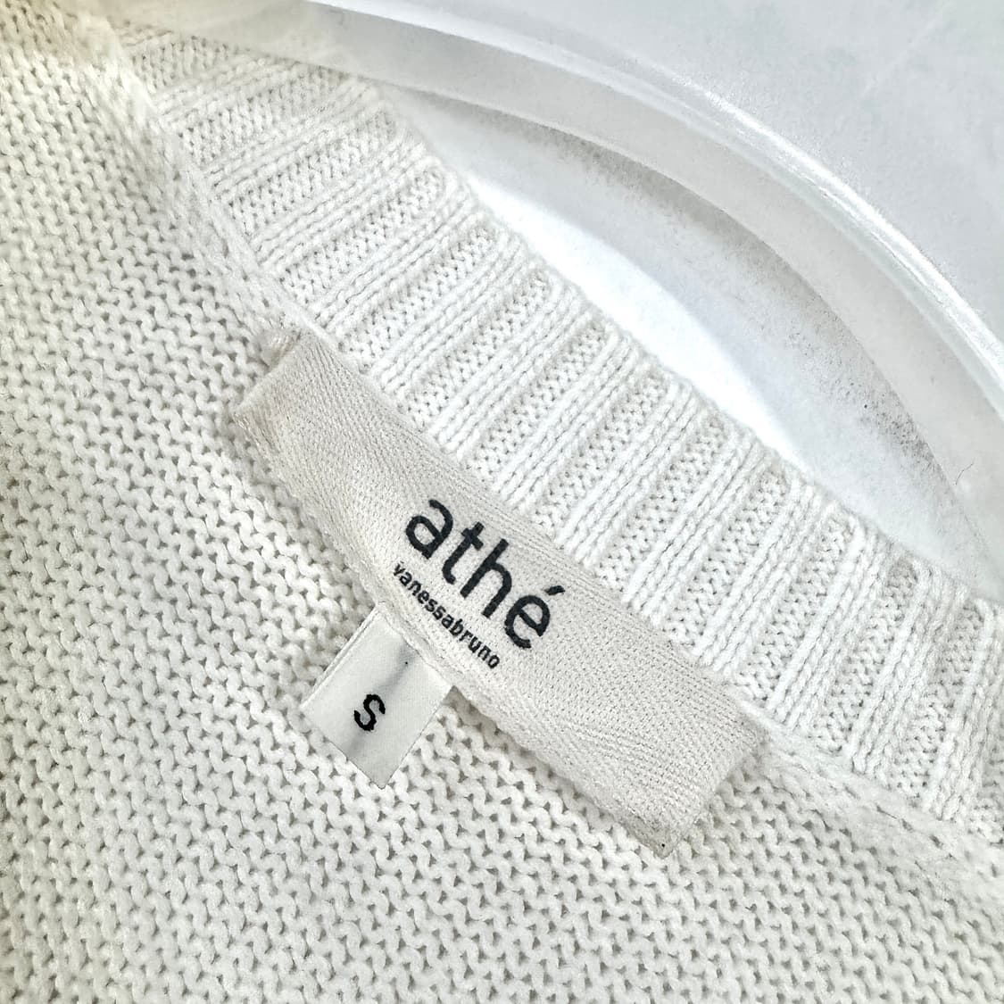 바네사브루노 아떼 22 텍스처 블록 니트 블라우스 상품이미지2