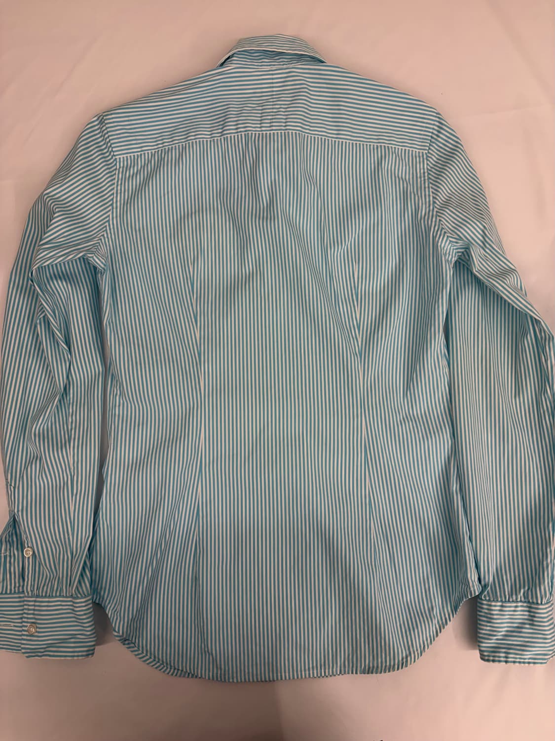 [2] 랄프로렌 스포츠 스트라이프 셔츠 하늘색 상품이미지5