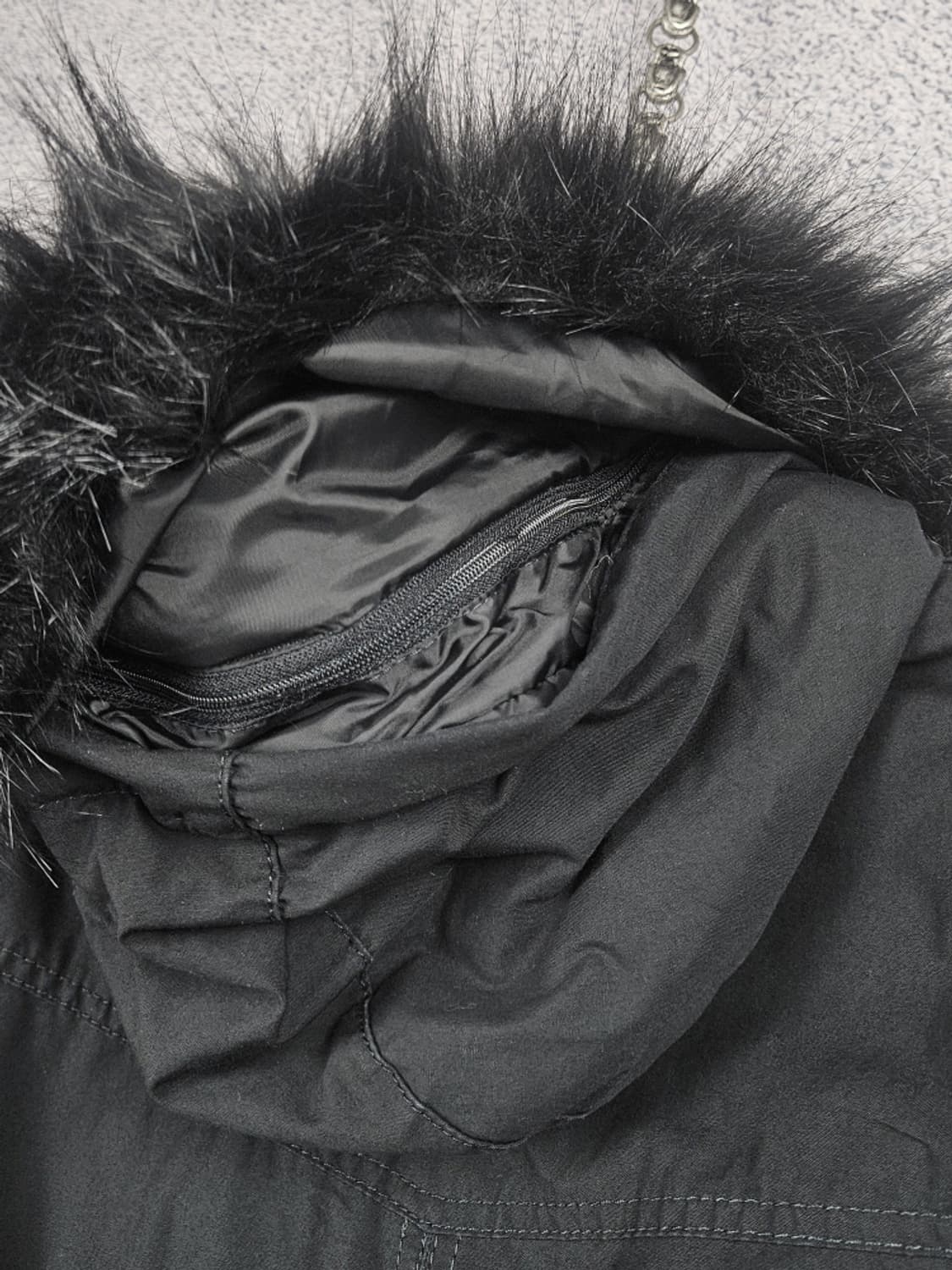 바버 인터네셔널 퍼 후드 자켓 ( EU38 / US 8 ) / 10454 상품이미지10