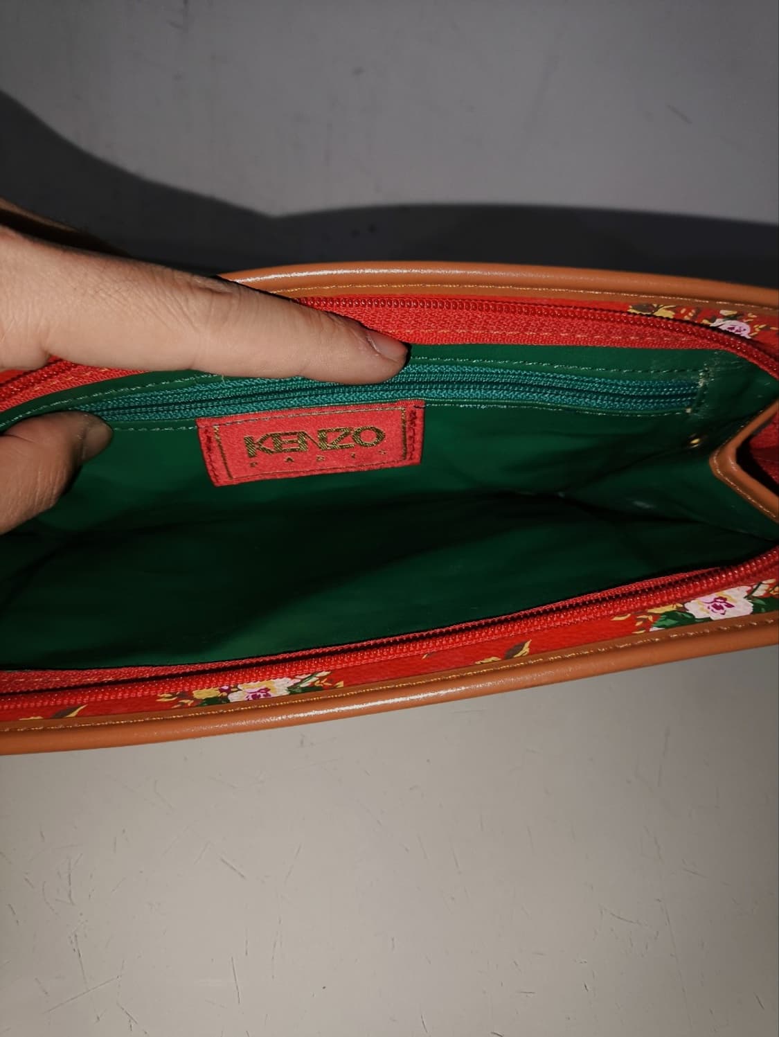 겐조 90's 레트로 플로럴 파우치 상품이미지7