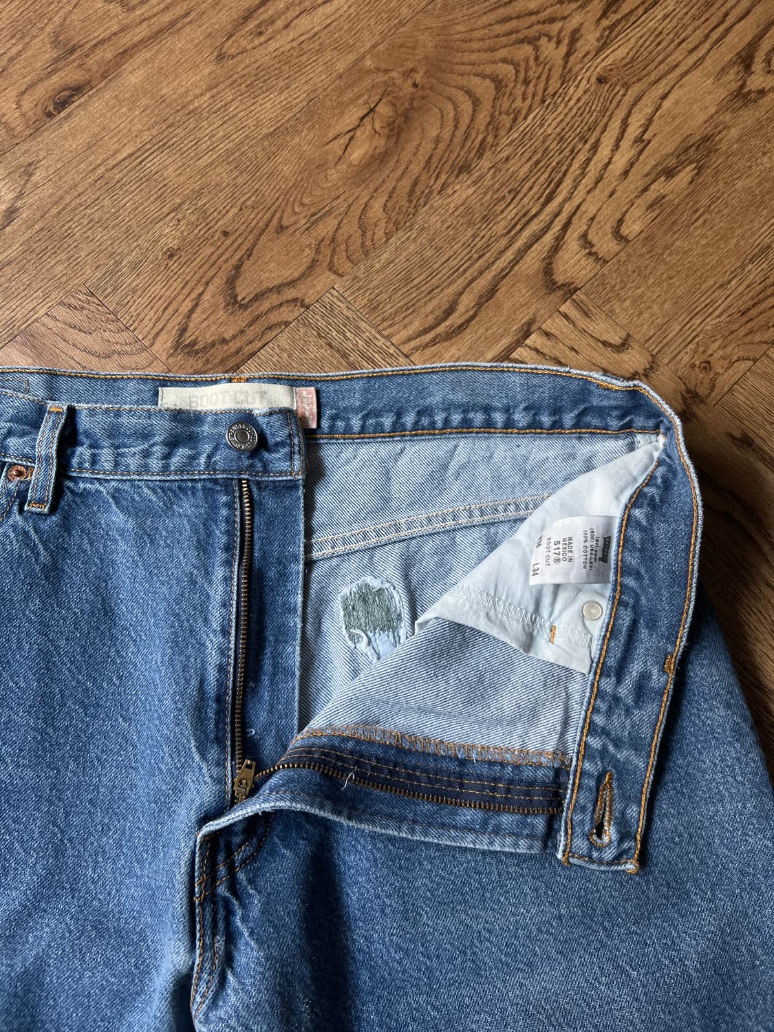 [36]리바이스 517 미디엄블루 플레어진 F13 상품이미지2