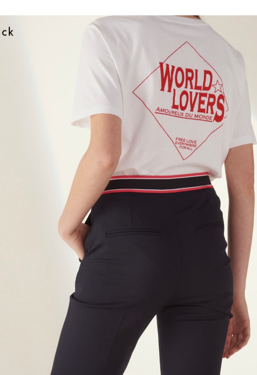 (정품) 산드로 여성팬츠 슬랙스 바지 34 밴딩바지 상품이미지7