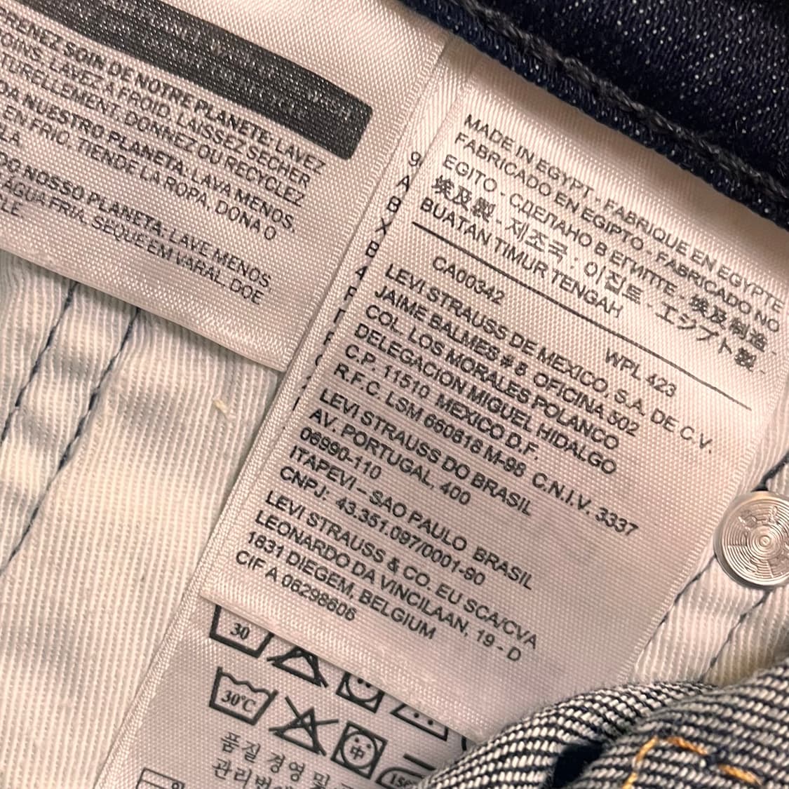 리바이스 511 데님팬츠 W28 L32 상품이미지5