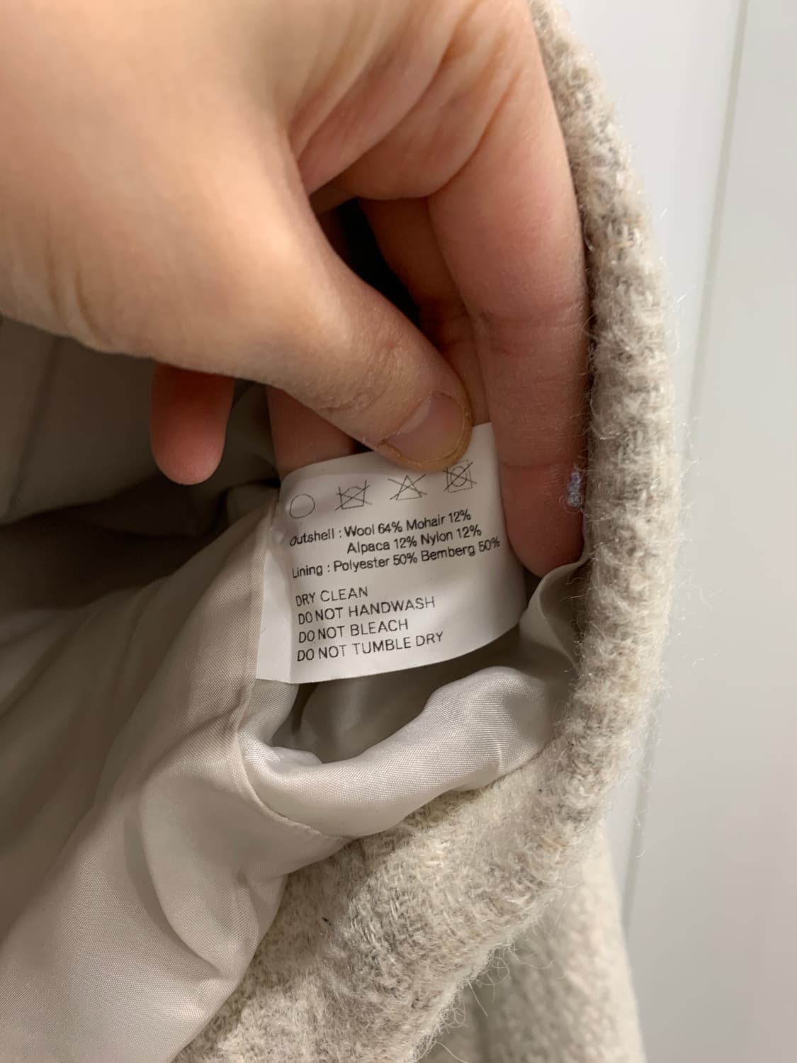 [LFM] 부클 크롭 울코트 (정가43만원 / 럭스핑거마르쉐) *사이즈: 상품이미지7