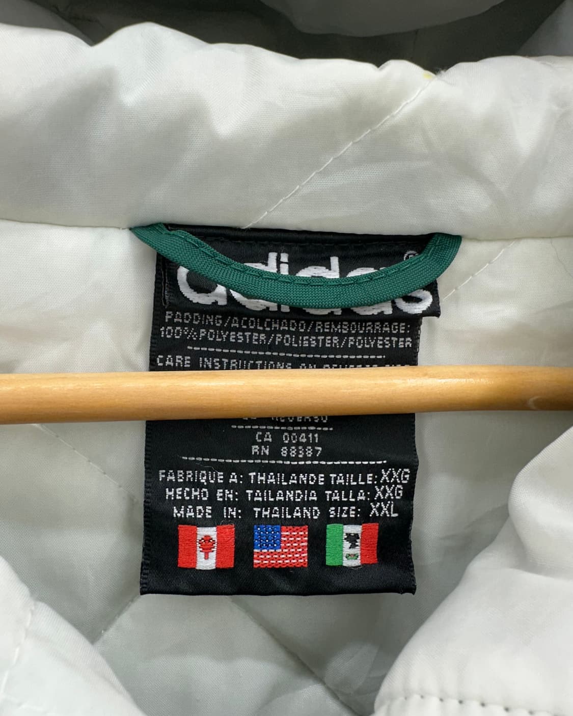 (3XL)90'S 아디다스 빅로고 점퍼-M1187 상품이미지3