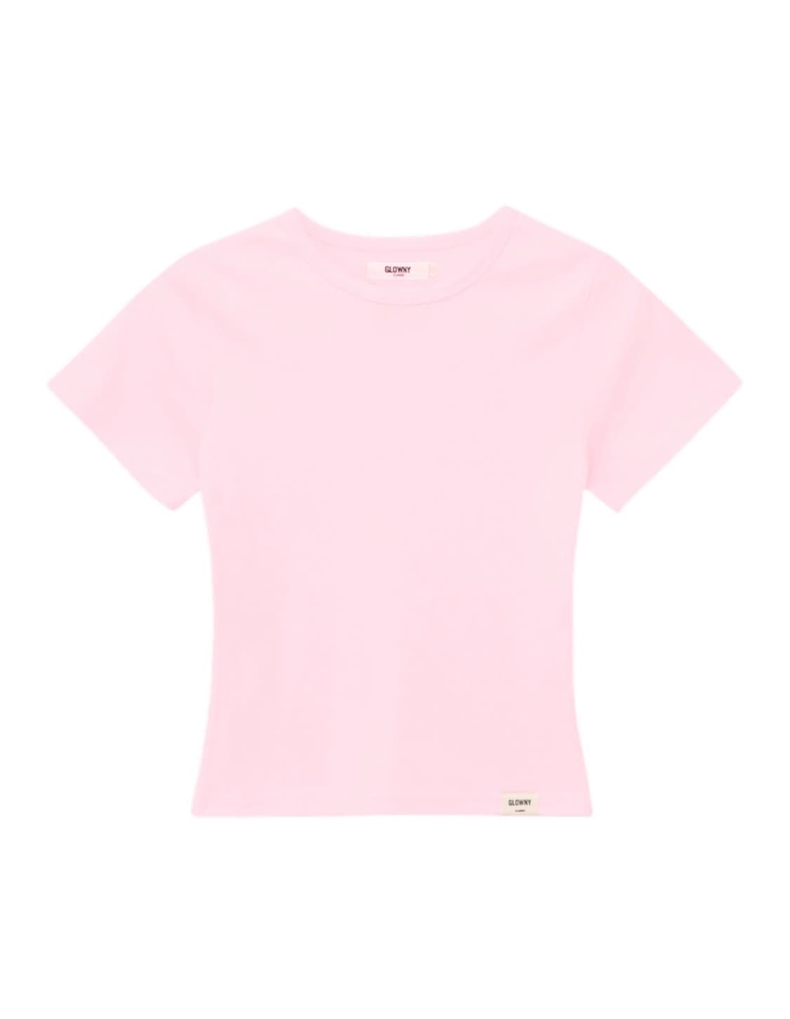 글로니(glowny) G BABY TEE 베이비 티 핑크 발렌타인 상품이미지1