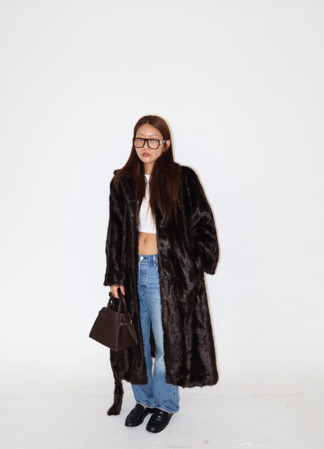 플러피 벨티드 코트 상품이미지3