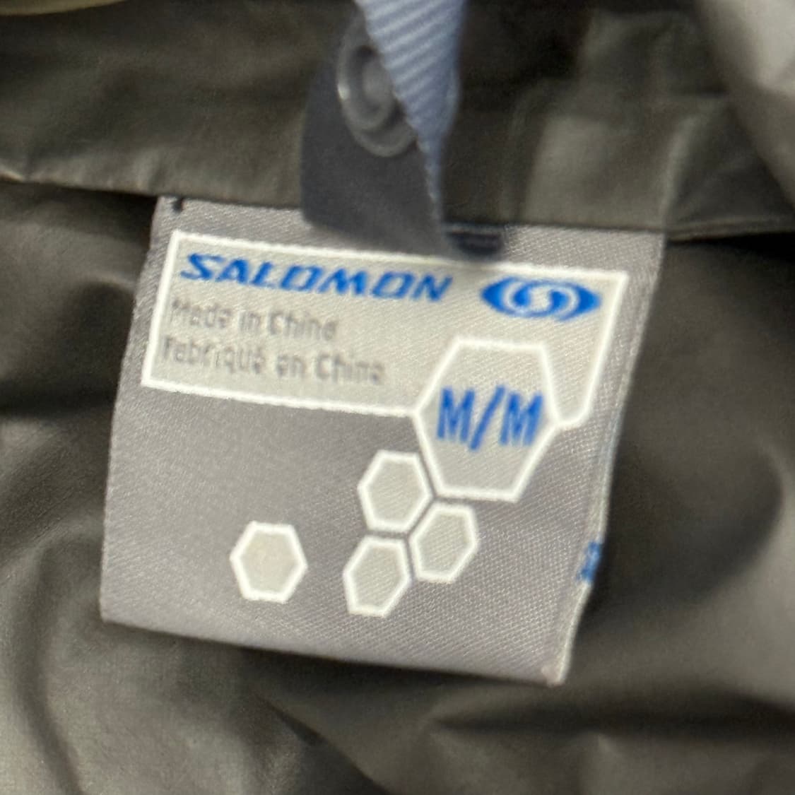 M 살로몬 고어텍스 블랙 후드 바람막이  상품이미지4