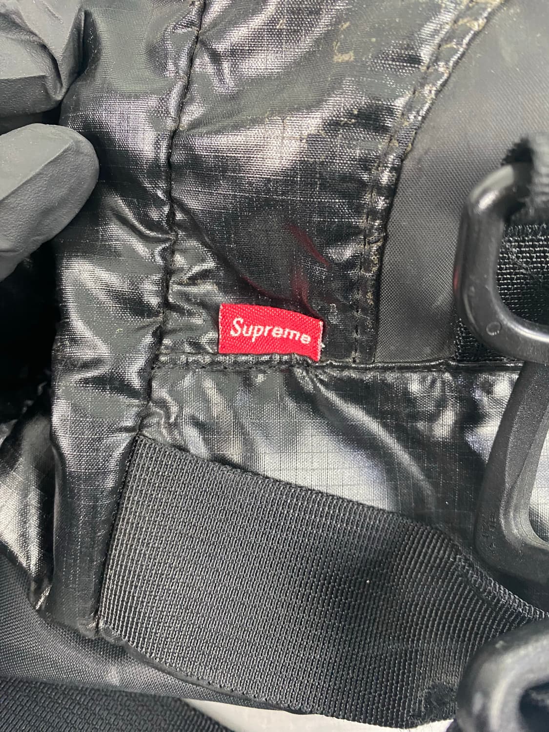 슈프림 17fw 블랙 더플백 <52> 상품이미지4