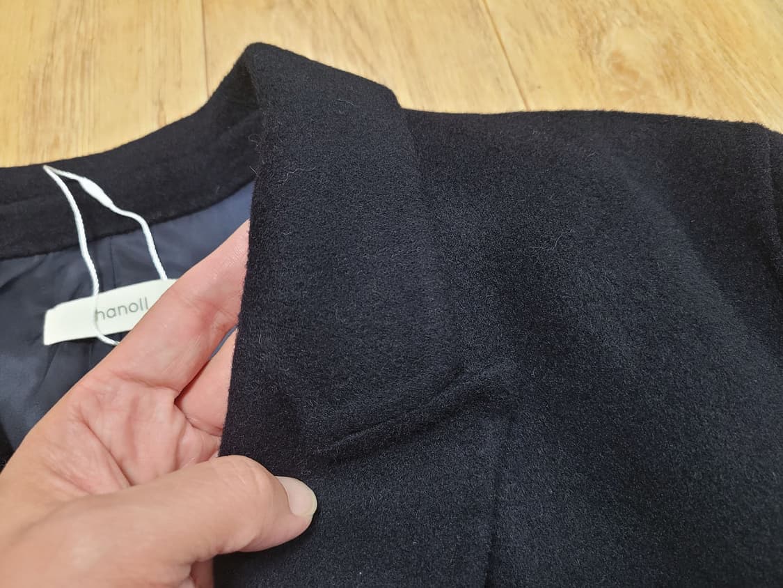 한올(HANOLL) 핸드메이드 클래식코트 프리사이즈 새상품 상품이미지7