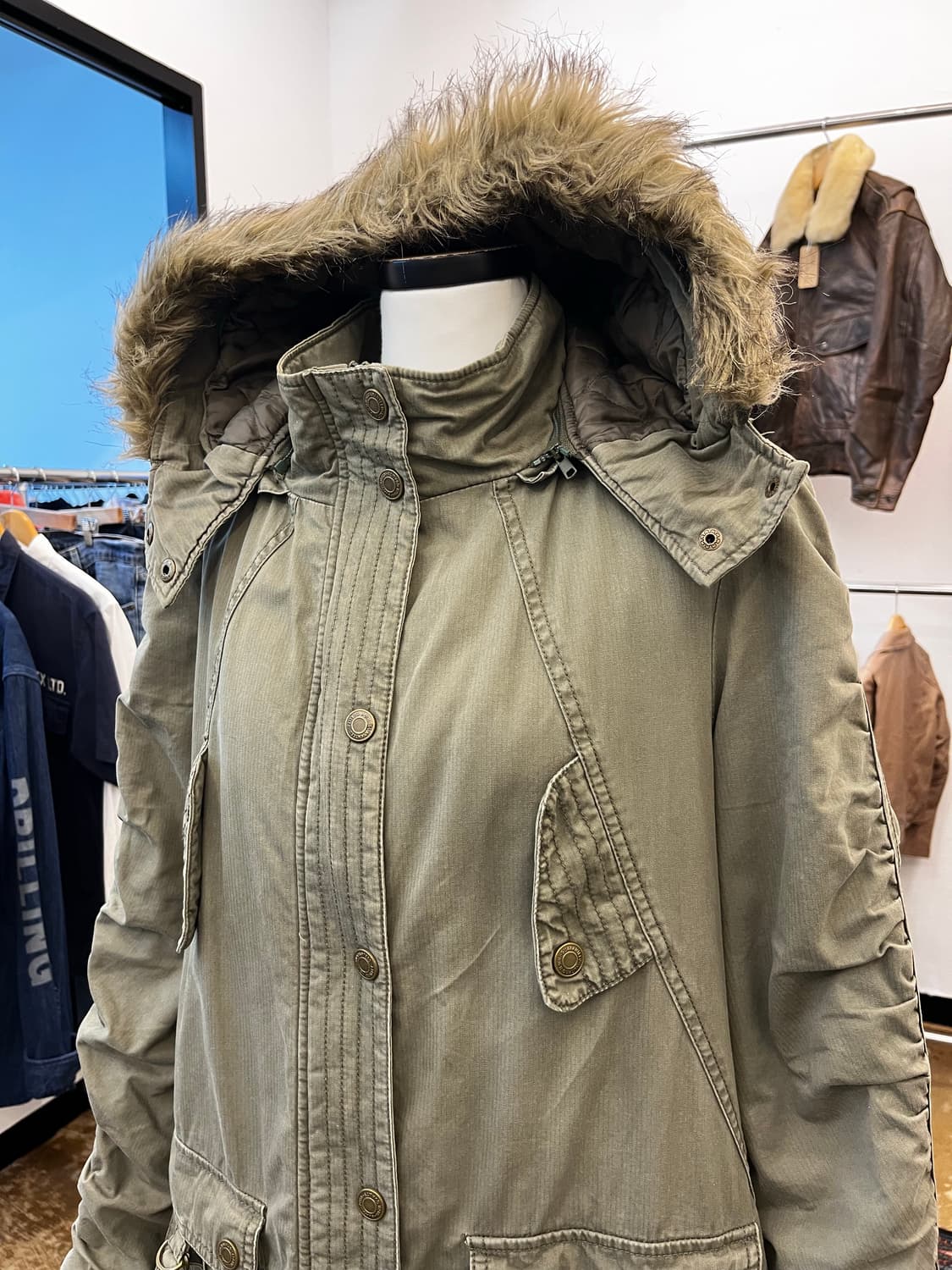 Cornflake 퍼커링 N3B 파카 상품이미지3