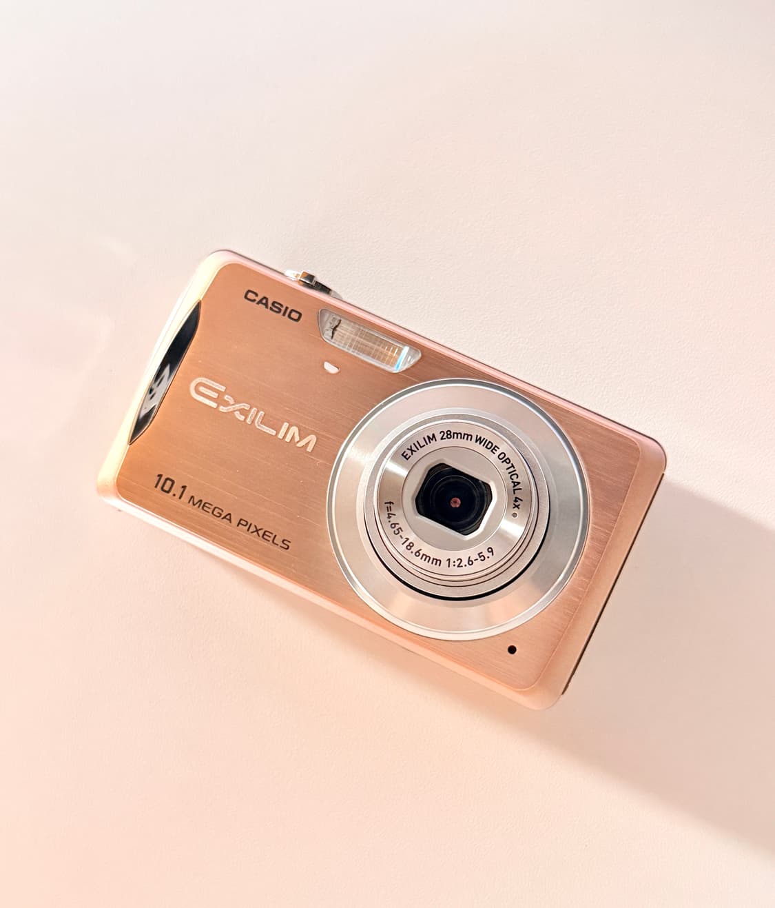 🎀미품🎀 카시오 엑슬림 ex-z270 로즈골드 빈티지디카 상품이미지4