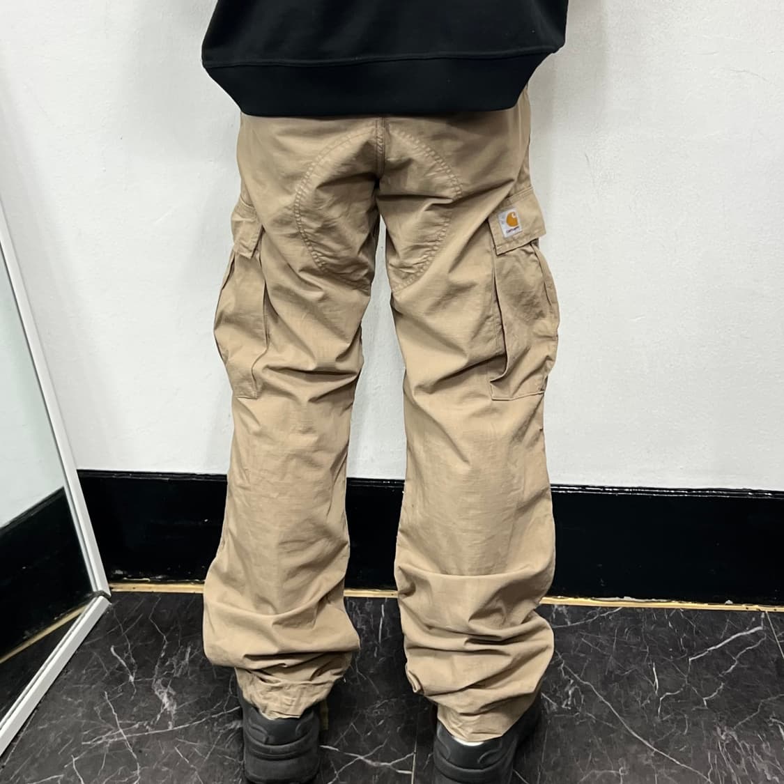 칼하트 에비에이션 카고팬츠 베이지 상품이미지3