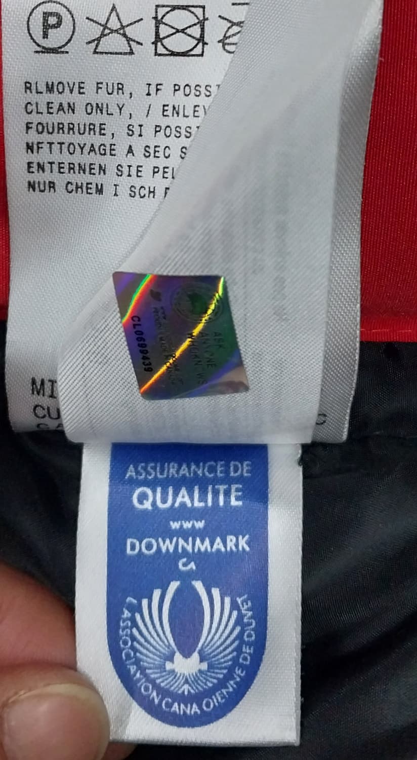 캐나다구스 레드 패딩 점퍼 S (크게나옴) 상품이미지8