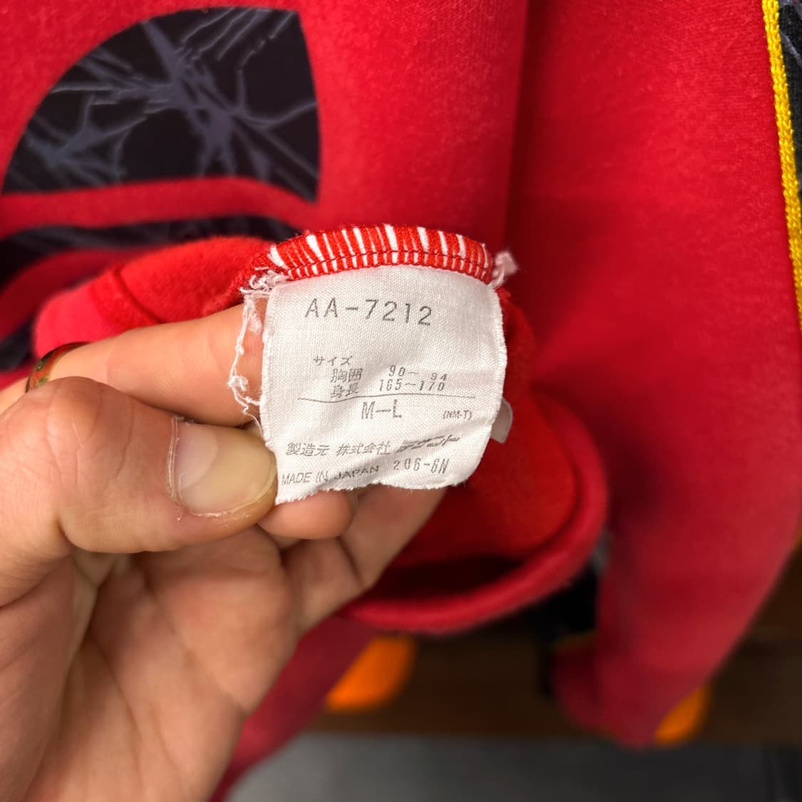 80s 아디다스 실버택 마블링 트레포일 그래픽 스웻셔츠 N1223 상품이미지8