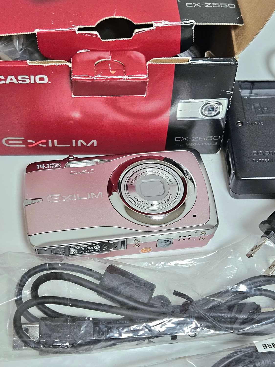 Casio exilim z550 카시오 엑슬림 핑크 상품이미지2