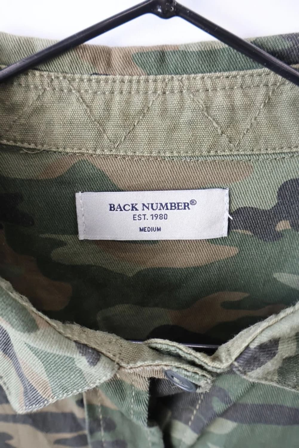 Back Number Camo Military Shirt 상품이미지5
