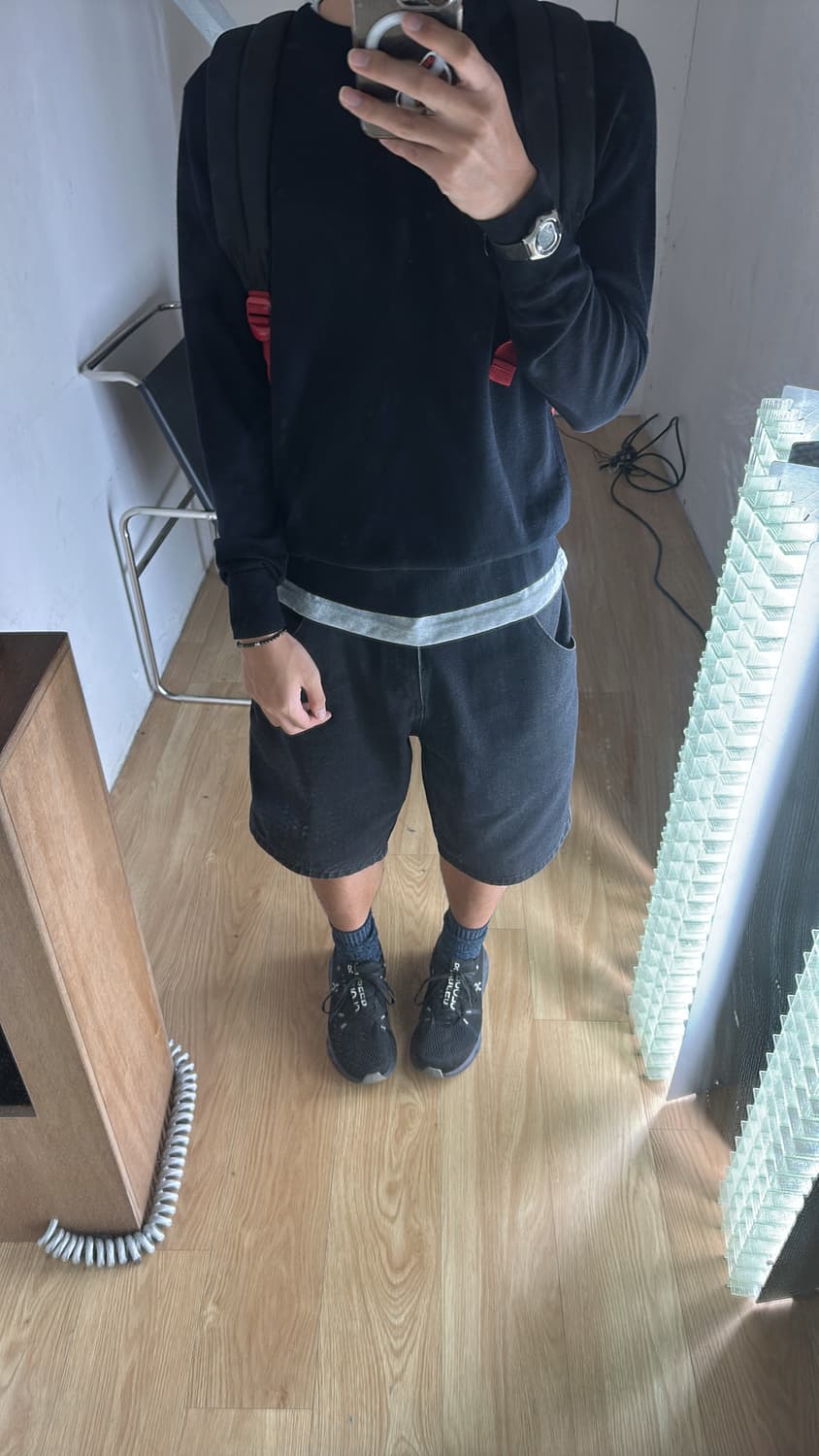 라코스테 빈티지 레드 백팩 상품이미지3