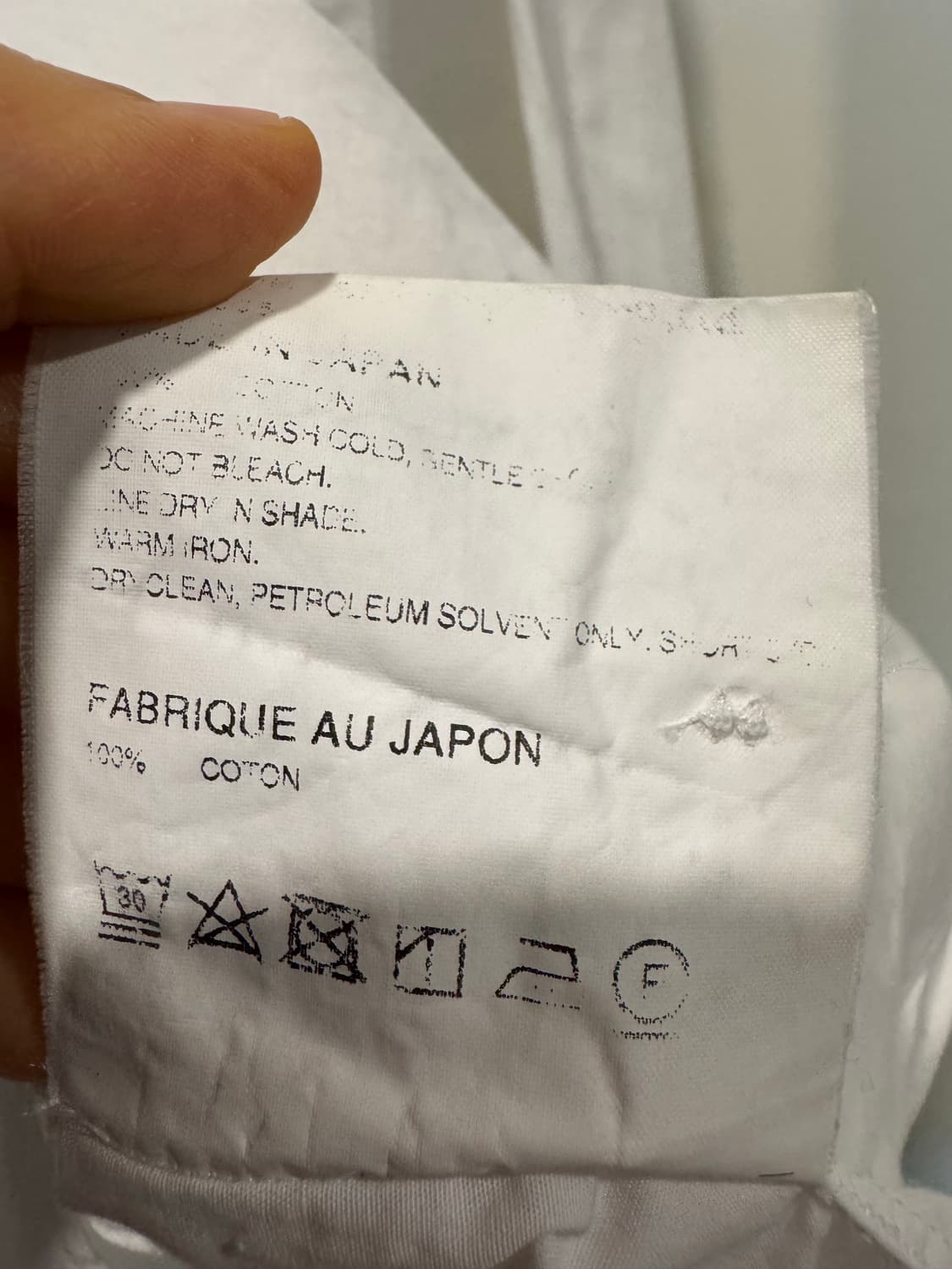 comme des garcons 꼼데가르송 girl 카라 블라우스 상품이미지4