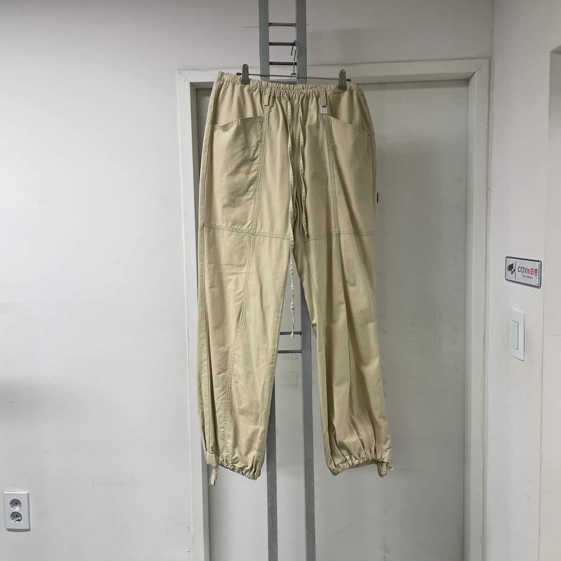 마뗑킴 밴딩 베이지 팬츠 F 상품이미지1