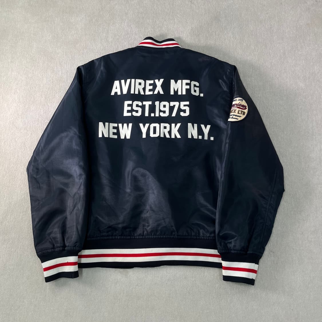 100 아비렉스 나일론 바시티 자켓 상품이미지1