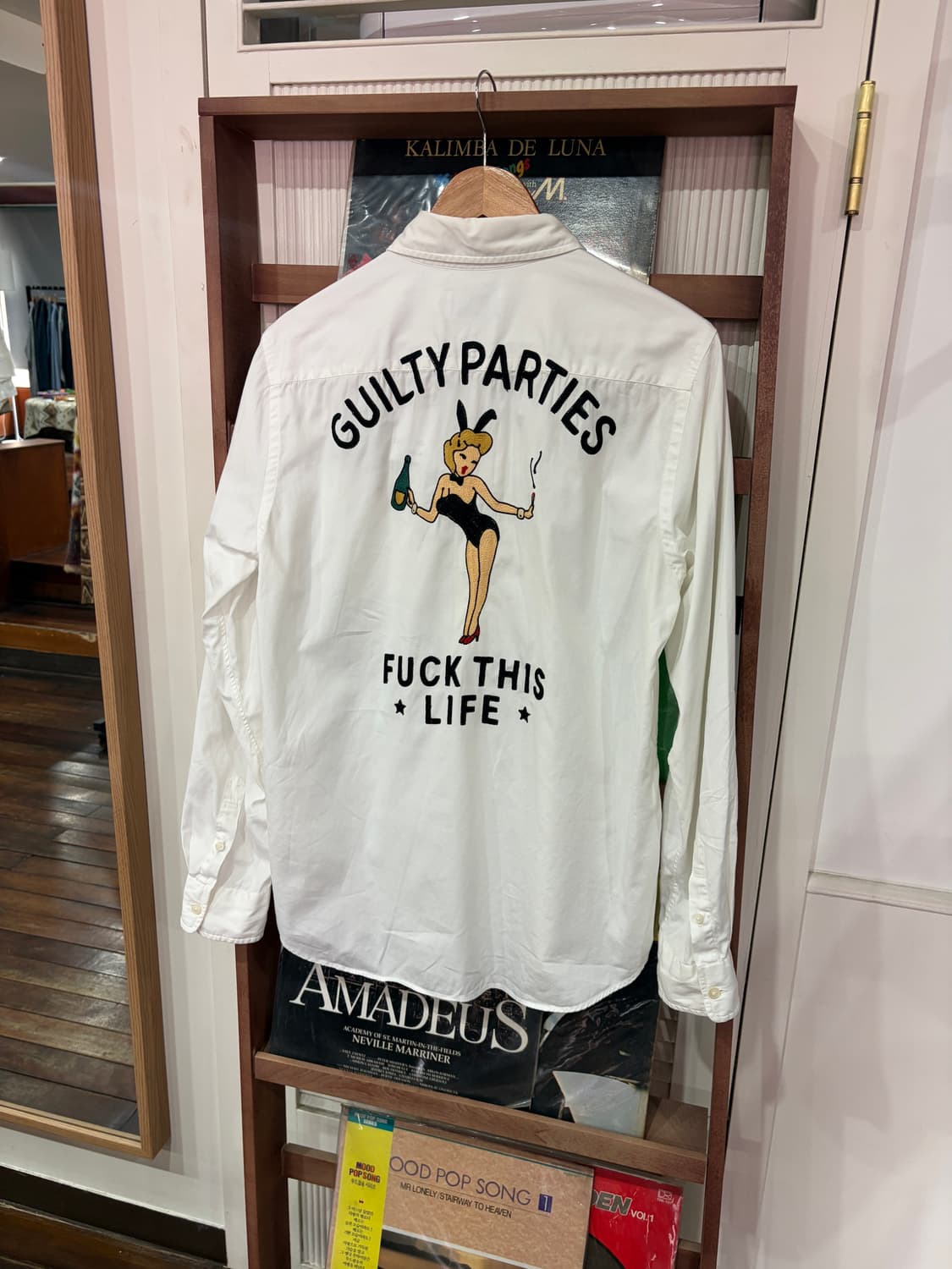 J89 와코마리아 바니걸 옥스퍼드 셔츠 상품이미지6