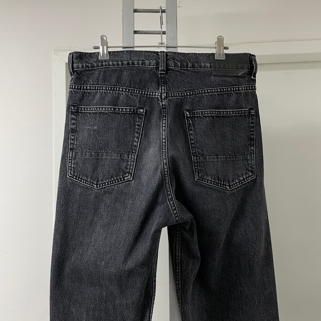 아워레가시 흑청 데님 팬츠 46 상품이미지2