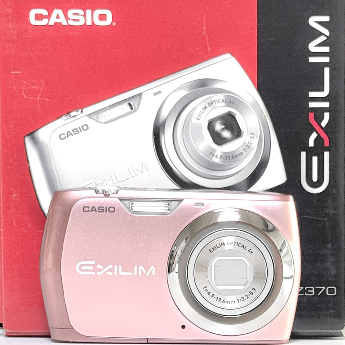 카시오 엑슬림 Z370 베이비핑크 빈티지디카 상품이미지5
