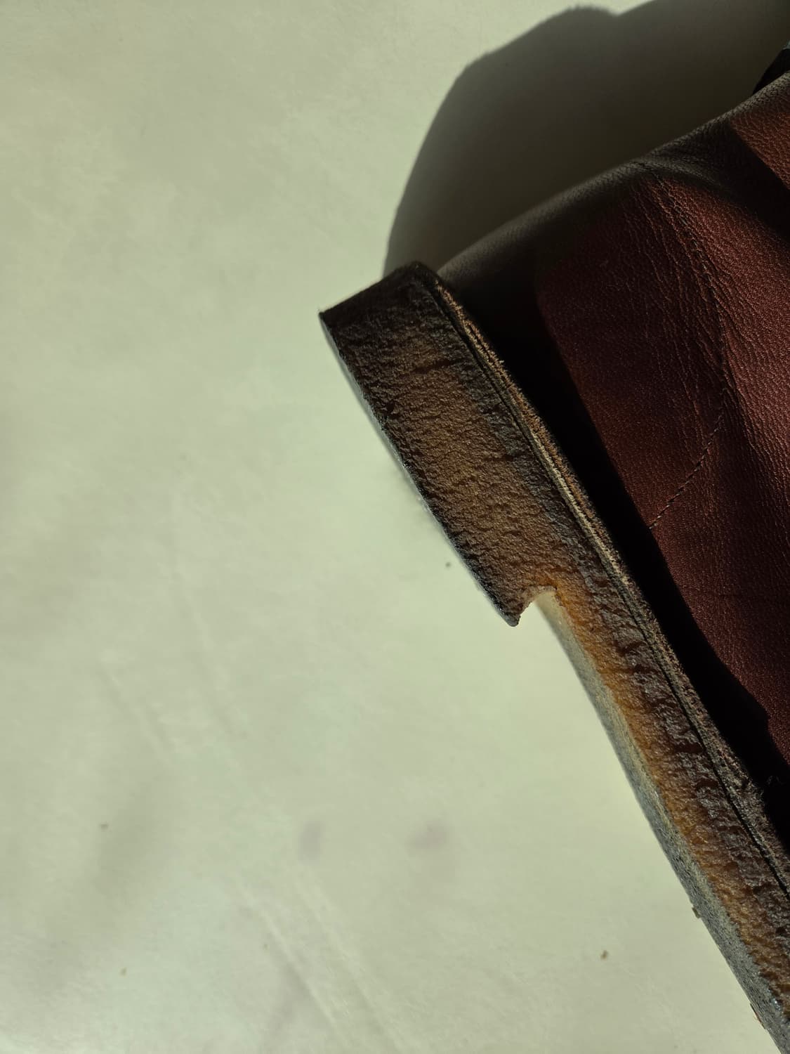 클락스 데저트 부츠 브라운 가죽 us 7.5 255mm팝니다. 상품이미지5