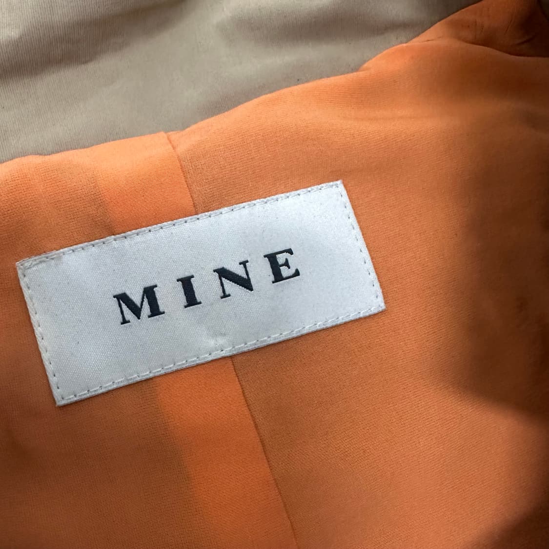 MINE 마인 여성 트렌치 코트 상품이미지3