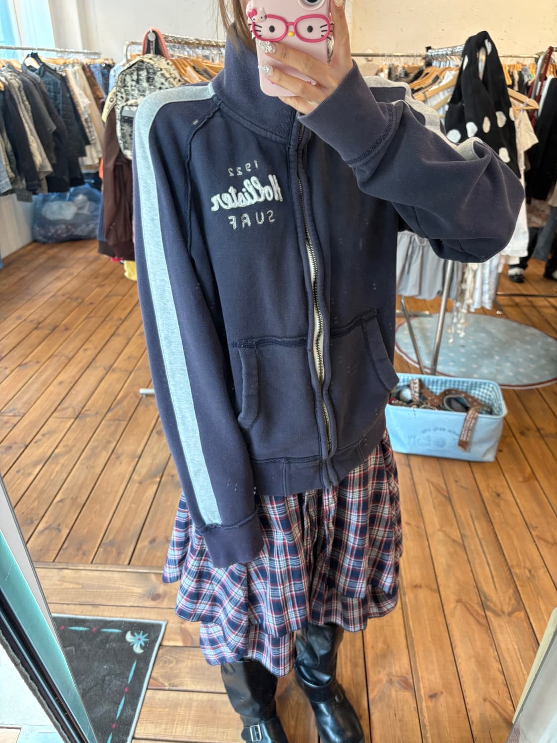 홀리스터 면 집업 상품이미지2