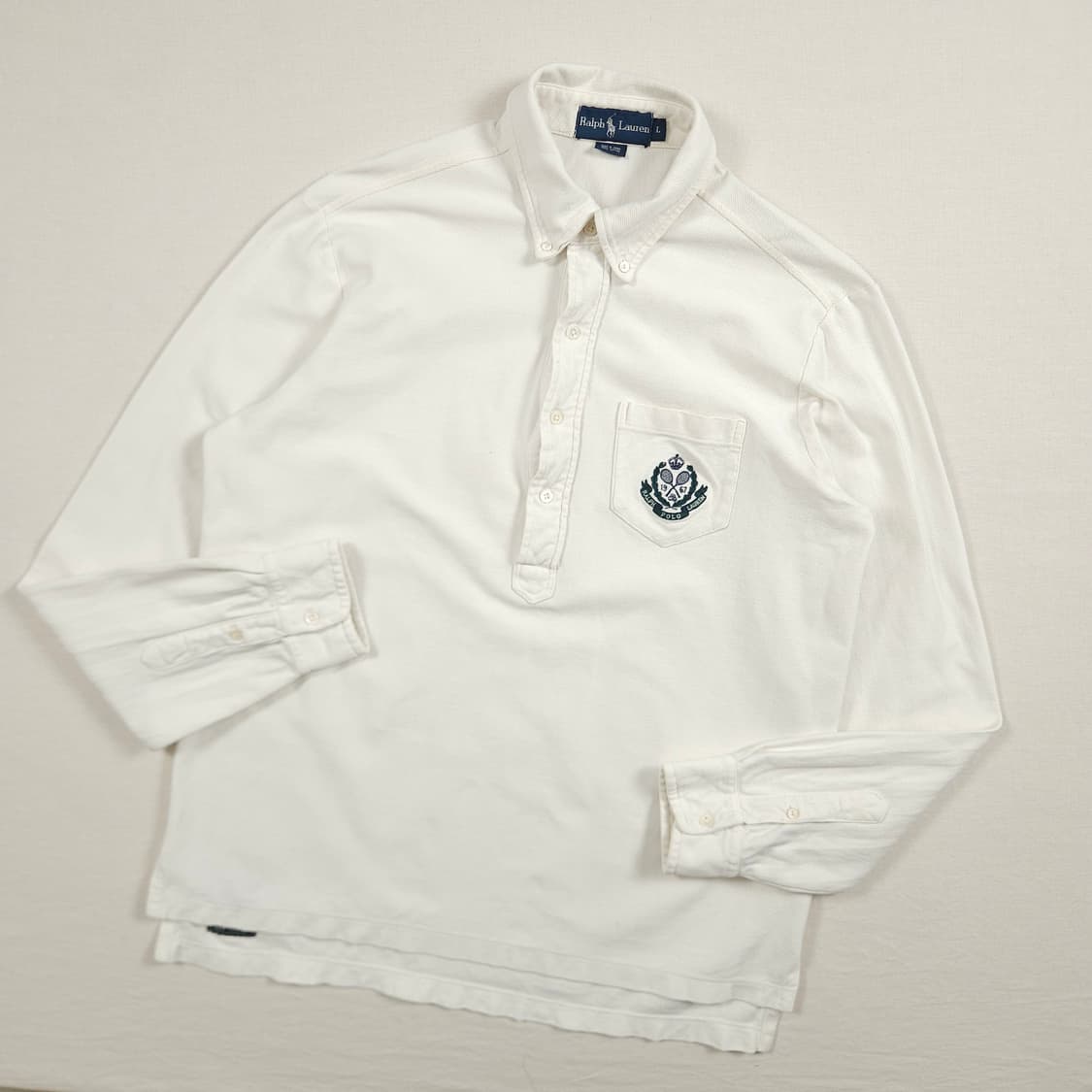 L(100) 폴로 랄프로렌 올드스쿨 럭비티 상품이미지2