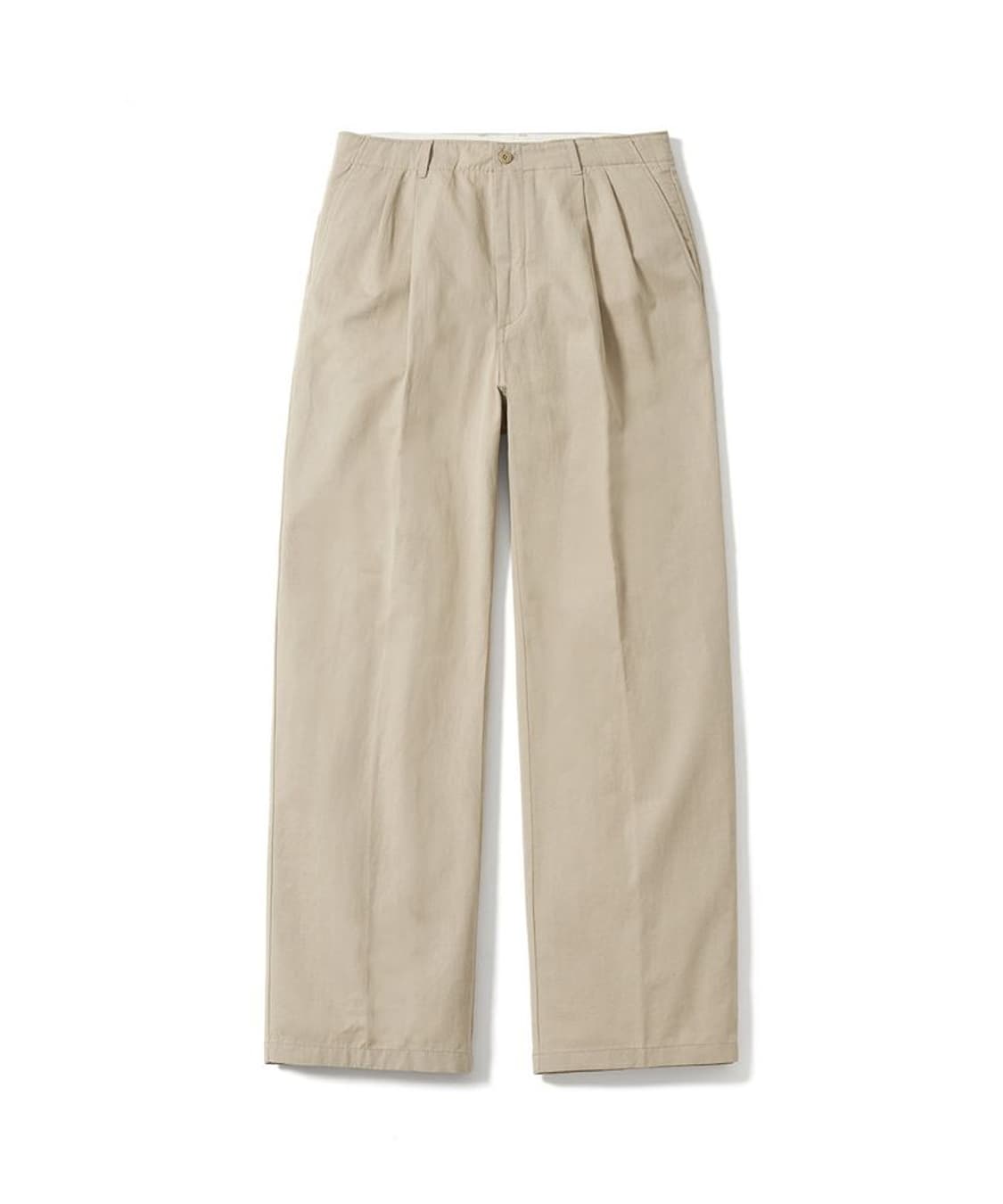 포터리 Two Pleated Wide Chino Pants Light B 상품이미지2