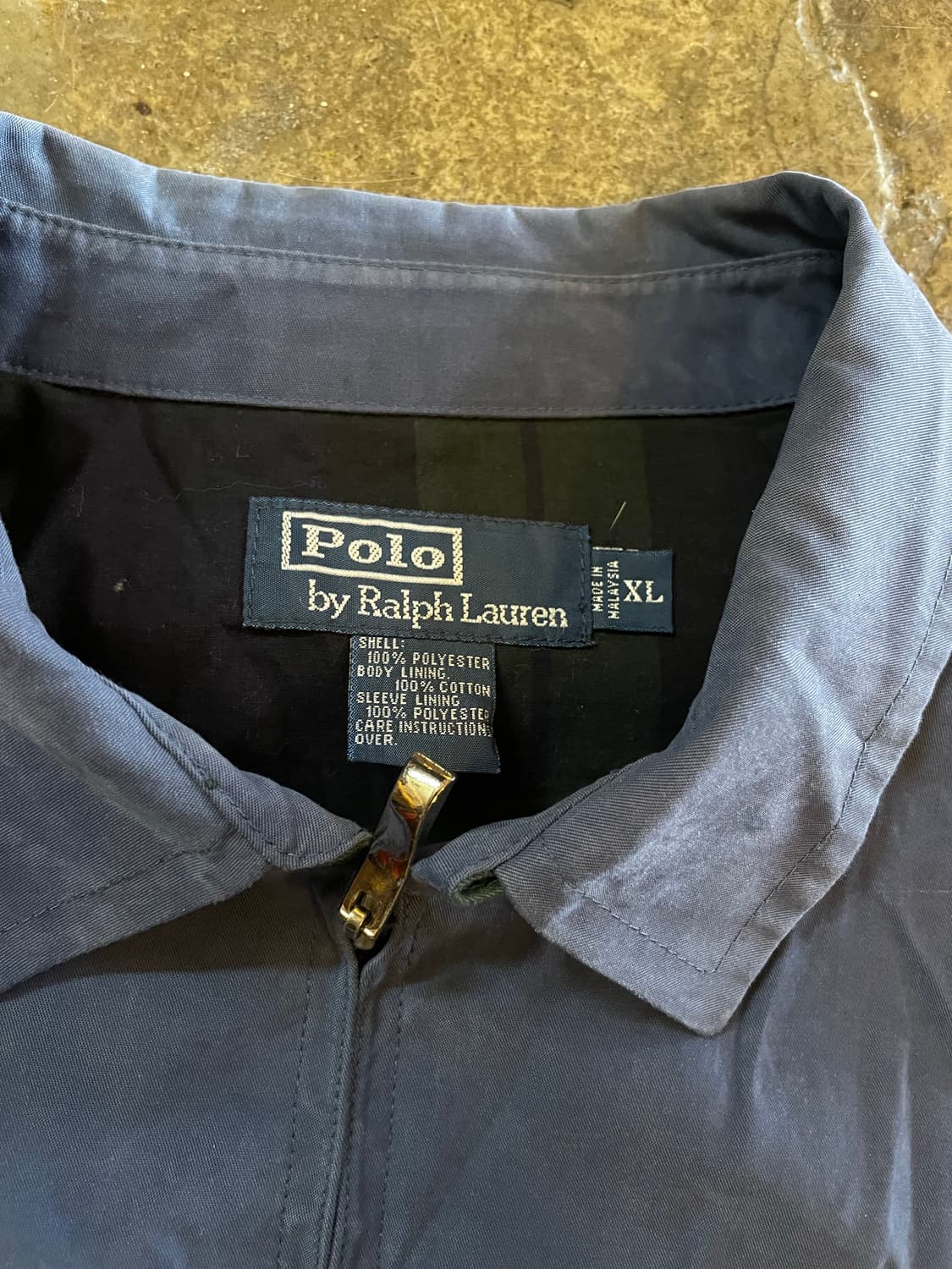 폴로 랄프로렌 해링턴 자켓 네이비 상품이미지4