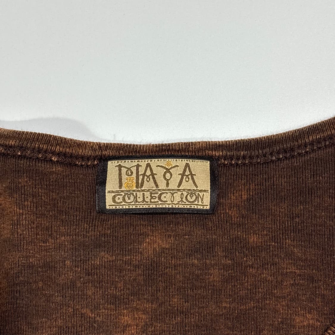 보헤미안 빈티지 패치워크 자수 롱슬리브 티셔츠 상품이미지5