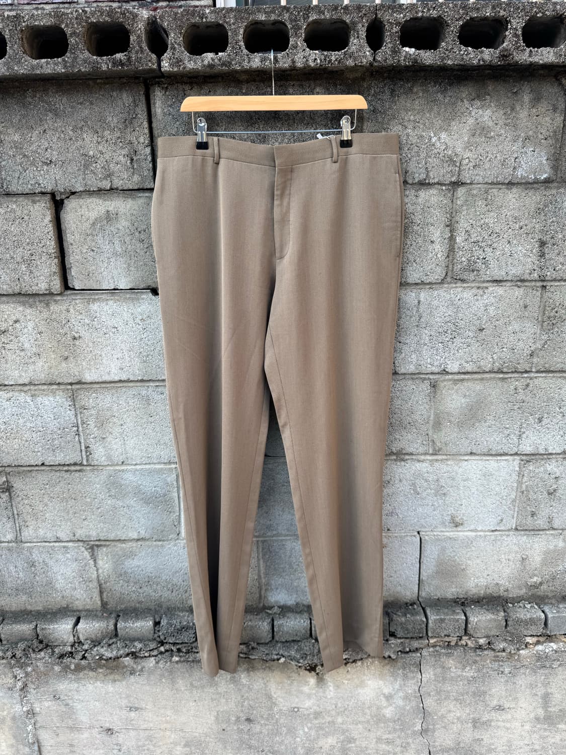 90s 폴로 랄프로렌 빈티지 이태리 버진 울 슬랙스 팬츠 상품이미지1