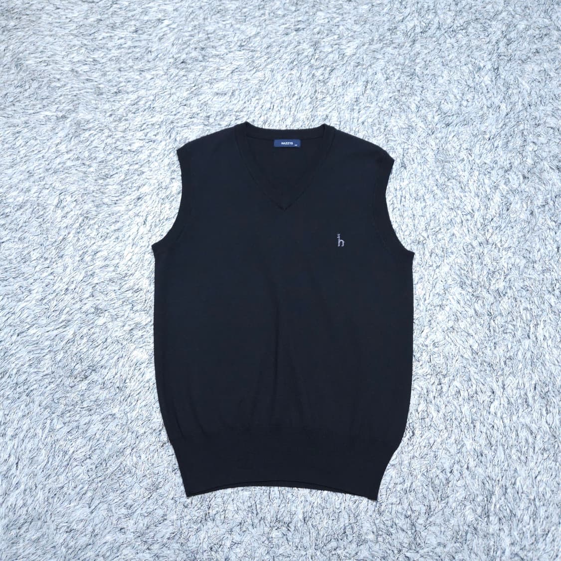 헤지스)100 남자 모직조끼 니트조끼 / 왕눈이샵 상품이미지1