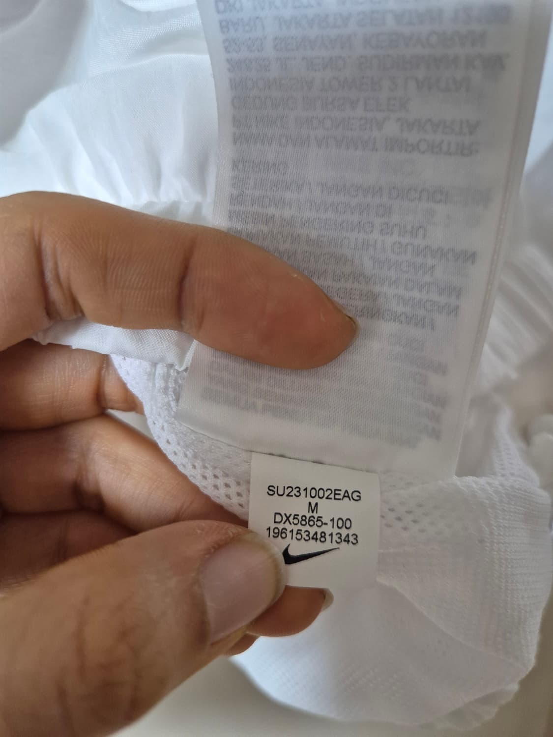 (23년) 나이키 NSW 에센셜 우븐 자켓 화이트 M 여성 상품이미지6