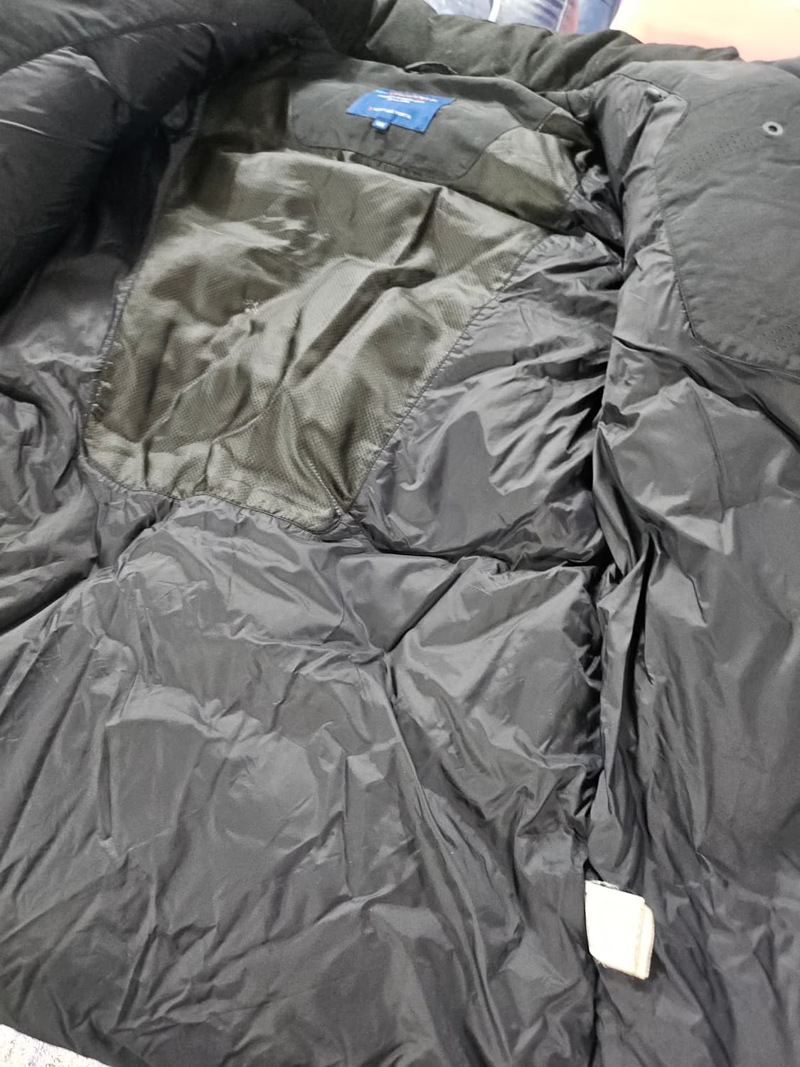 디스커버리 블랙 밀포드 구스 패딩 점퍼 105 상품이미지5