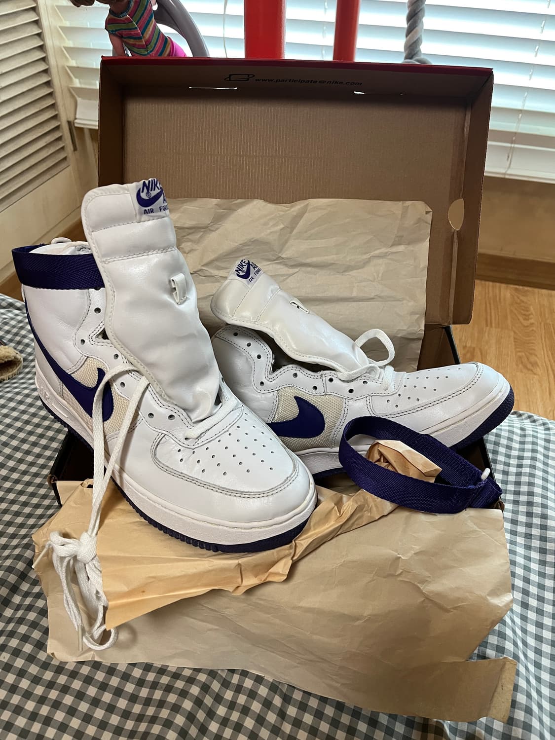 [275] 1998 나이키 에어포스 원 레더 메쉬 상품이미지1