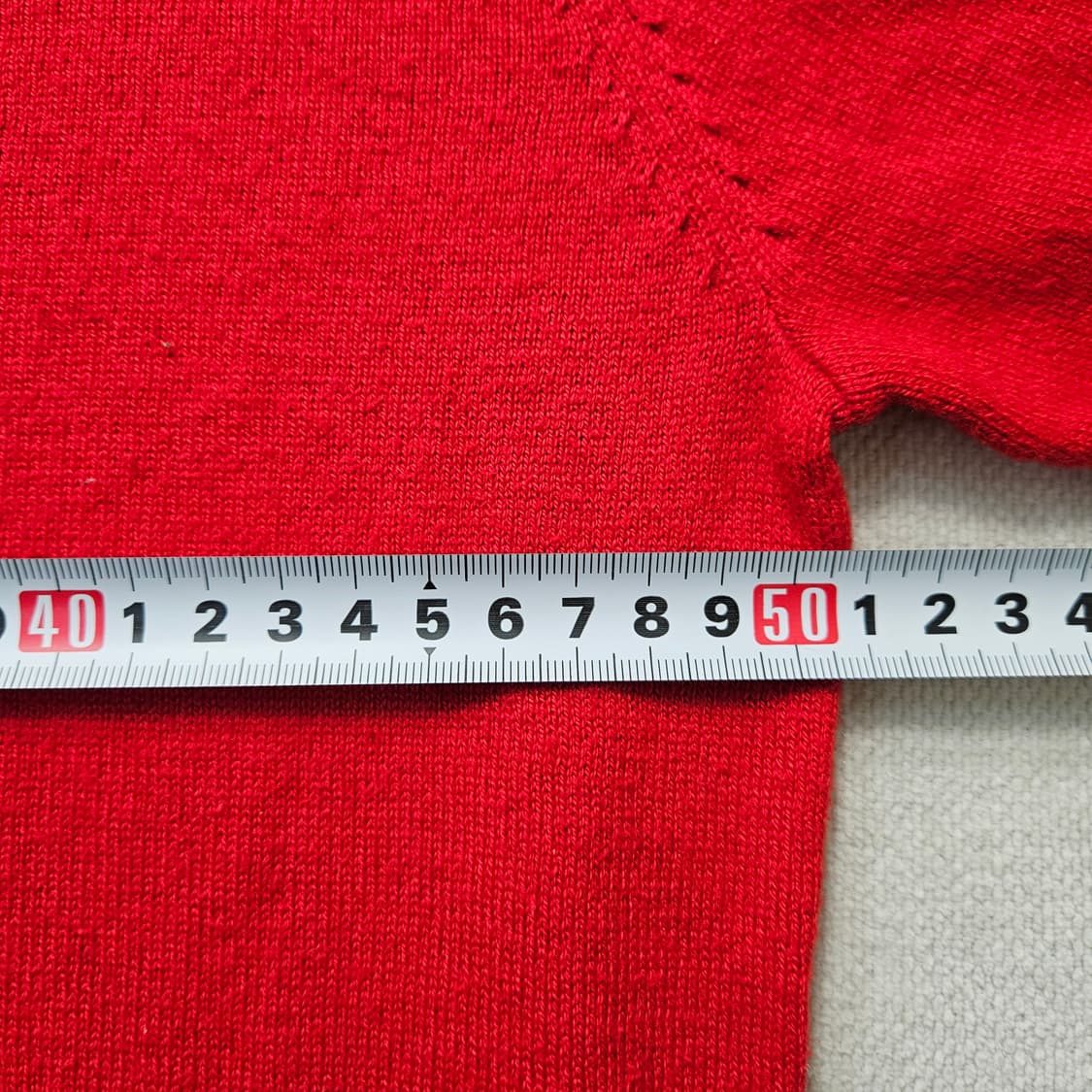 L 울시 레드 골프 니트 0306Y 상품이미지6