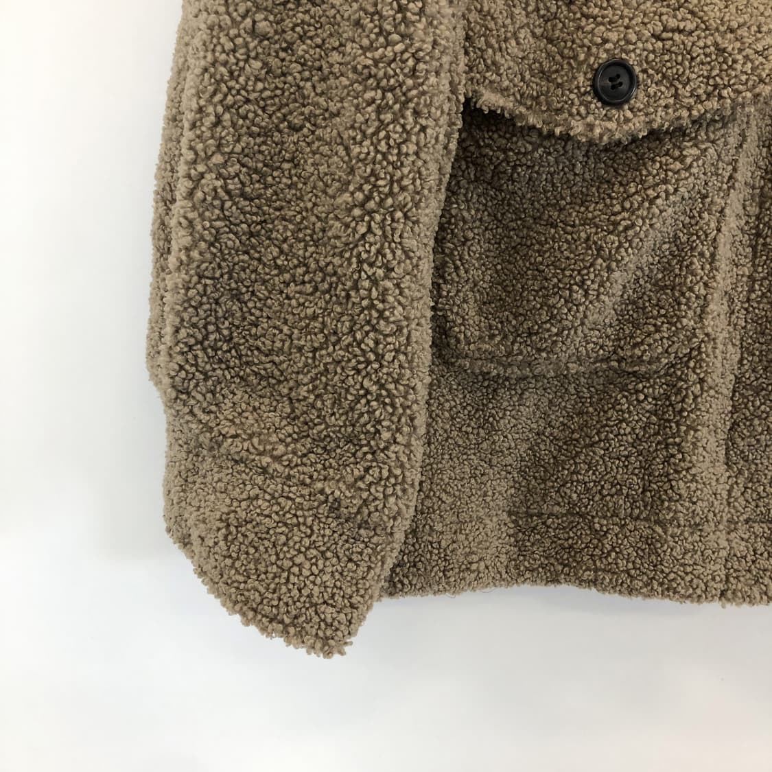 자라 (새상품) 에코 퍼 뽀글이자켓 S 상품이미지2