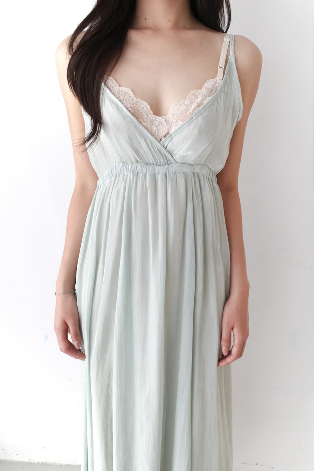 shirring long dress 상품이미지4
