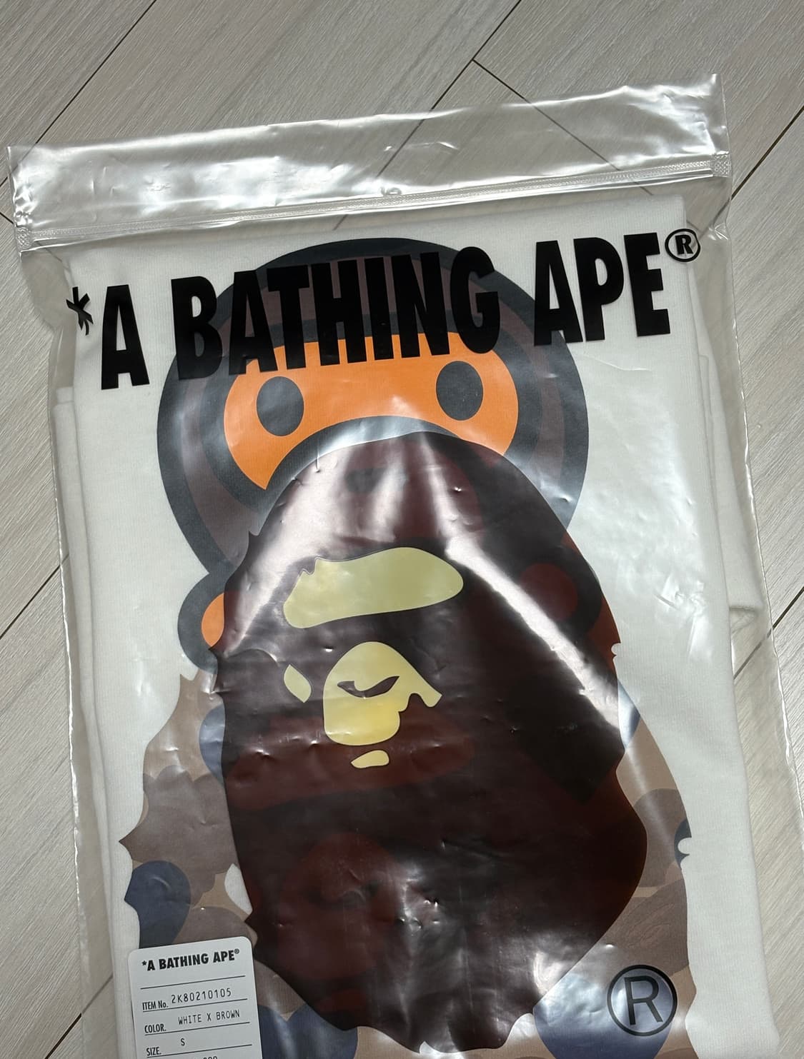 I love bape milo on ape head 티셔츠 상품이미지2