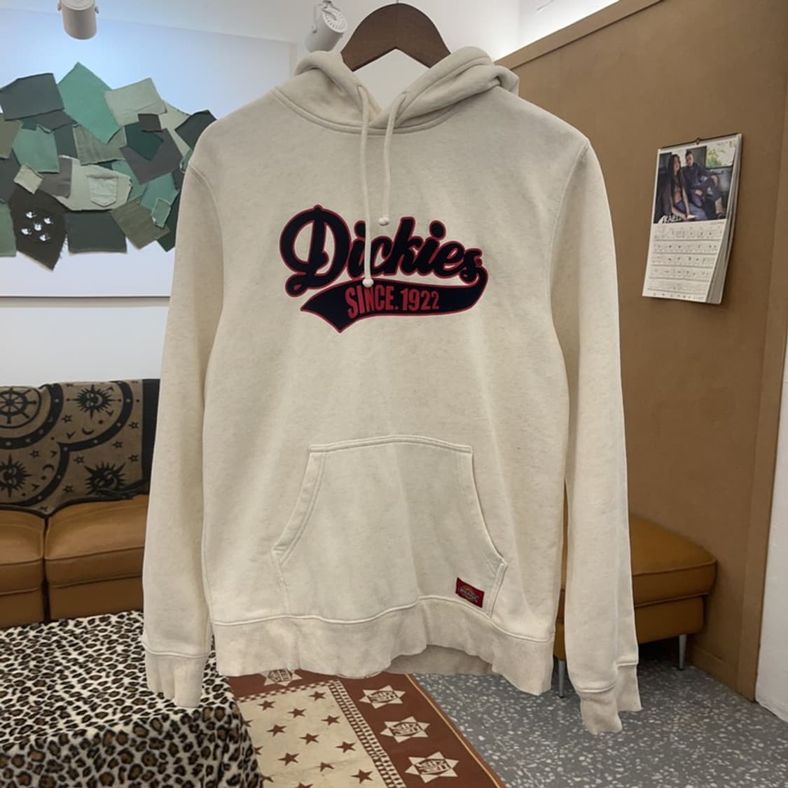 디키즈 올드스쿨 레트로 키치로고 약기모 후드티 M C09086 상품이미지3