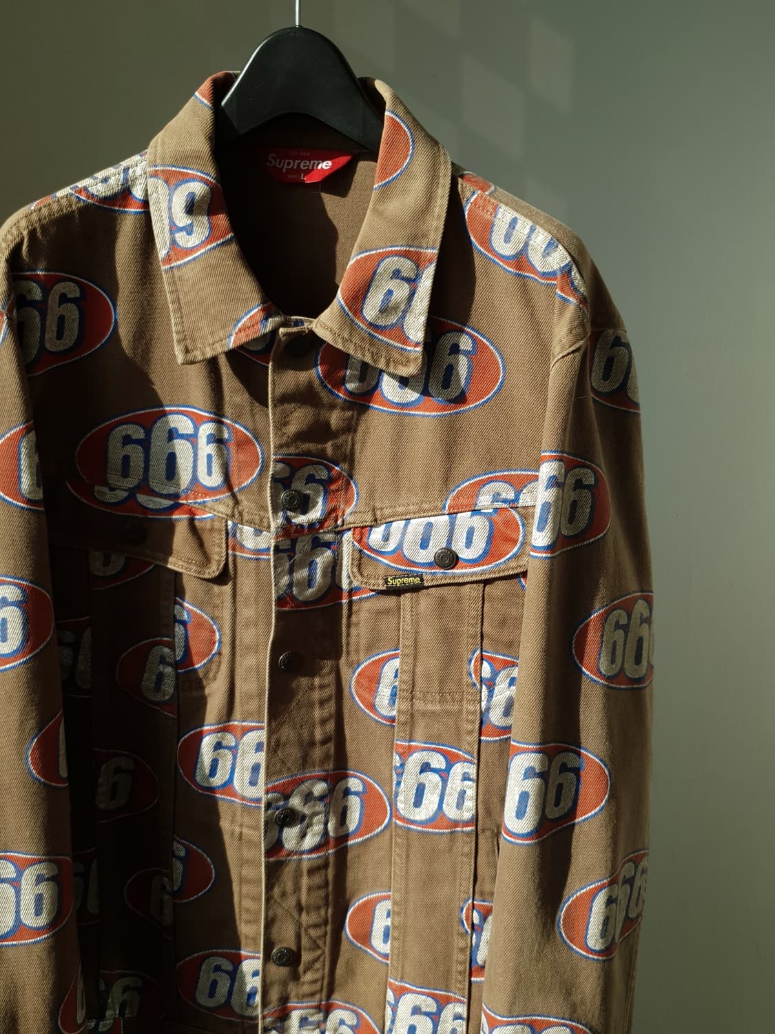 SUPREME '666' trucker jk 상품이미지5