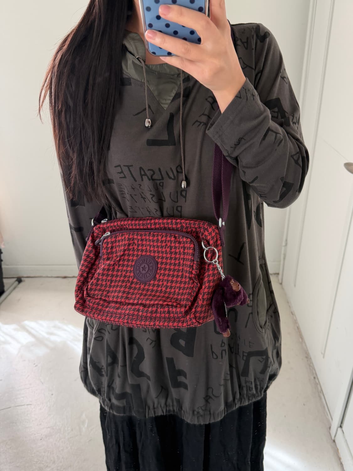 일본빈티지 카키 페이퍼스트링 롱슬리브 상품이미지5