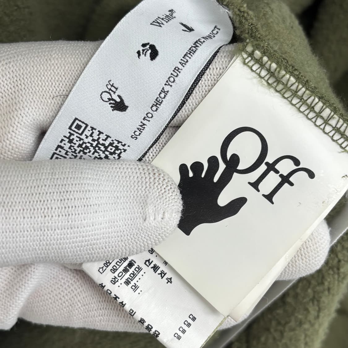 [M]오프화이트 에로우 후드집업 상품이미지3