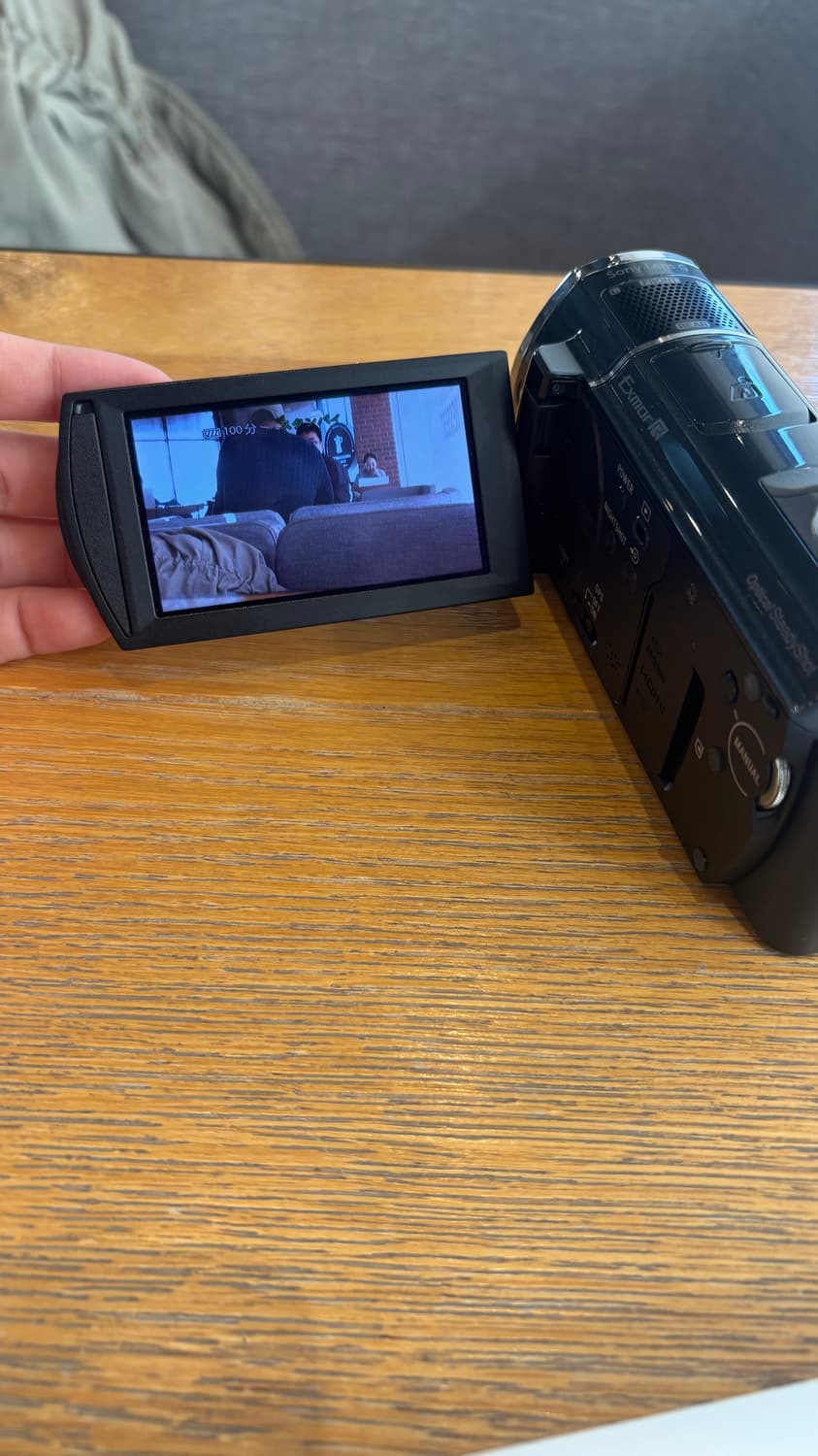 Sony hdr cx 520v (희귀 매물) 캐논,소니 색감 동시 가능! 상품이미지4