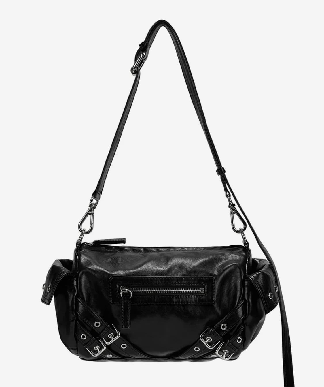 STUD POCKET BAG IN BLACK 상품이미지1